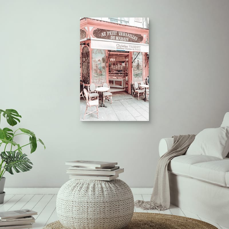 Au Patit Versailles by Heather Loriece Canvas Art Print