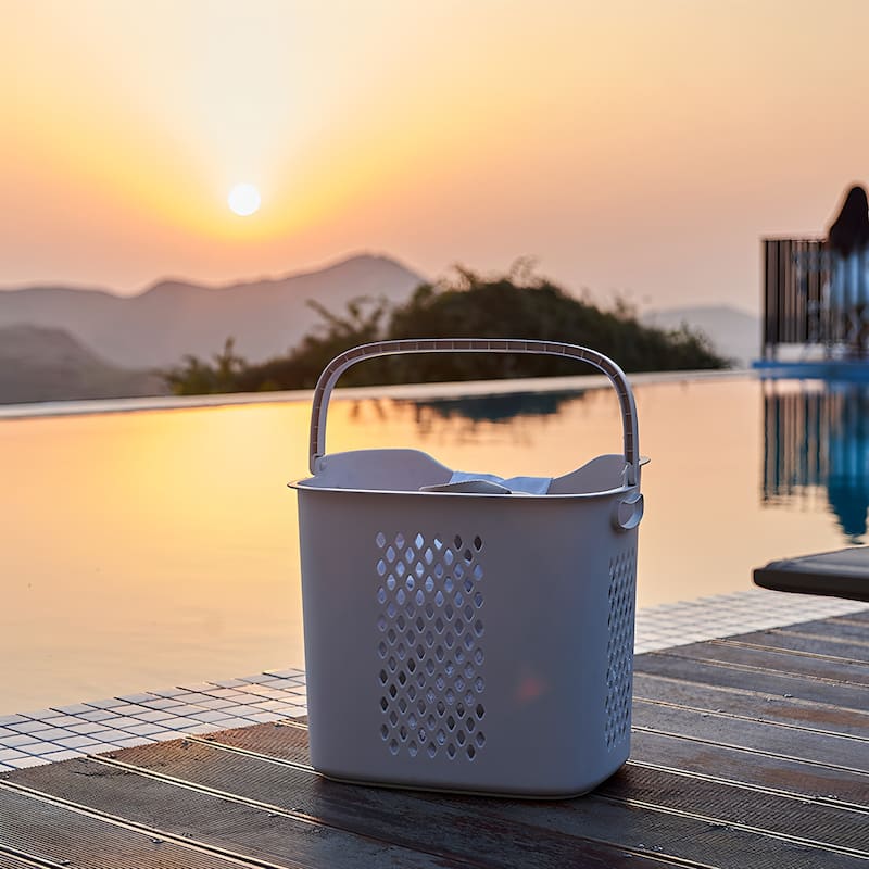 4-Tier Laundry Hamper Sorter, Laundry Storage Organizer with Wheels Removable Rolling Laundry Baskets