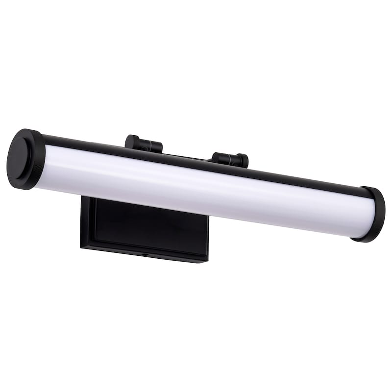 Cora 18 Inch LED Vanity 3 CCT Selectable Black Finish Acrylic Lens