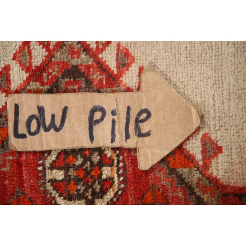 Malayer Vegetable Dye Persian Rug Hand-knotted Wool Carpet - 4'2" x 6'8"