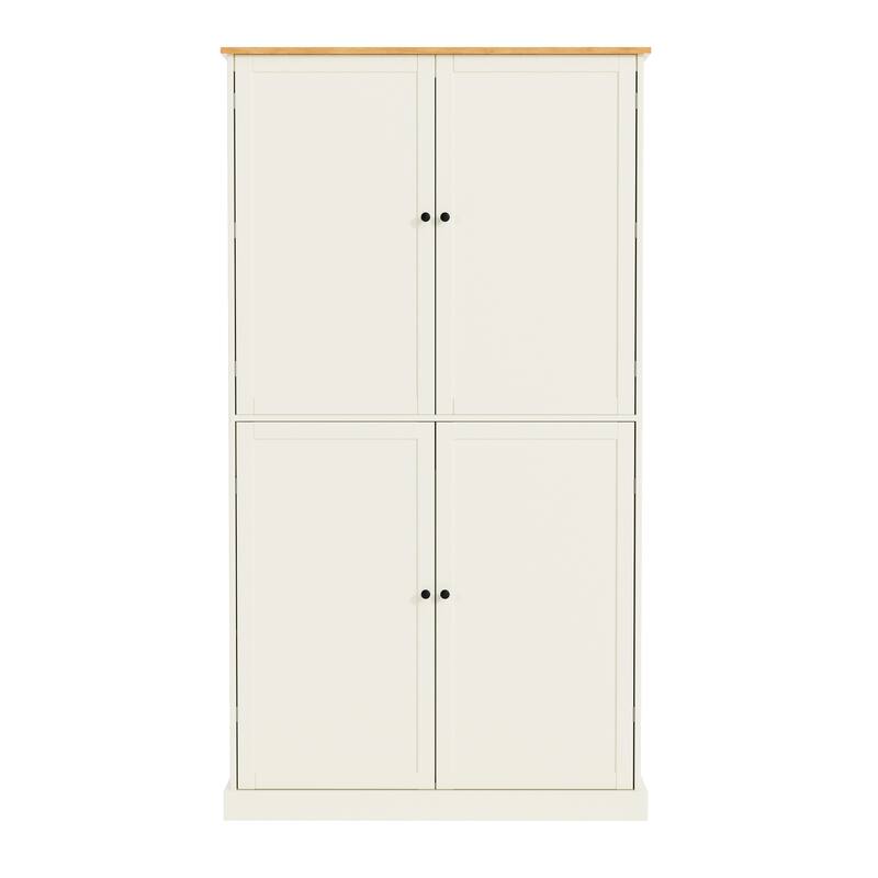 Large Cupboard Storage Cabinet with 2 Drawers