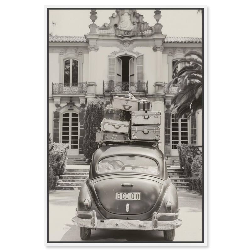Ready for Vacation Canvas by Art Remedy - White - 24" x 36"