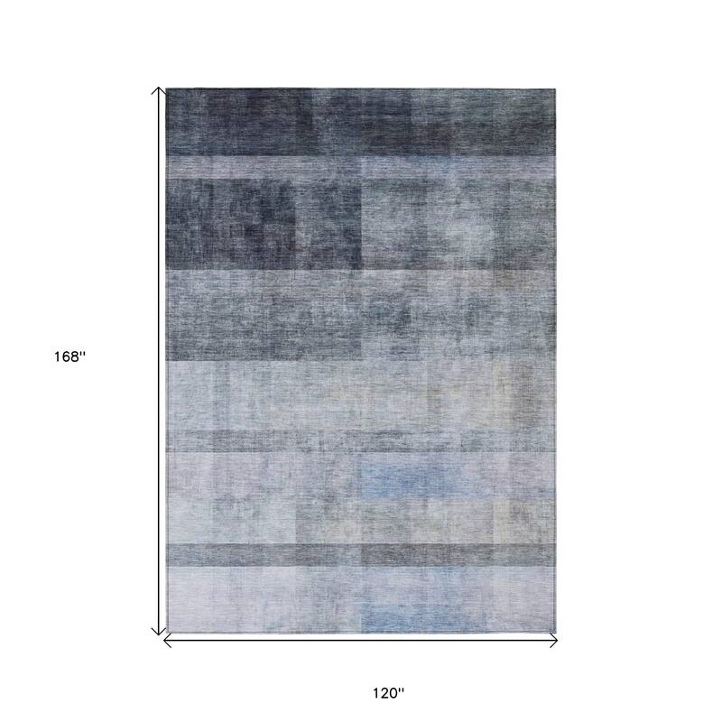 Alrito Ombre Weather Resistant Blended Style Outdoor Rug