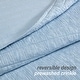 preview thumbnail 33 of 38, Crinkle Texture Microfiber 3-Piece Quilt Set, Enzyme Washed, Oversized