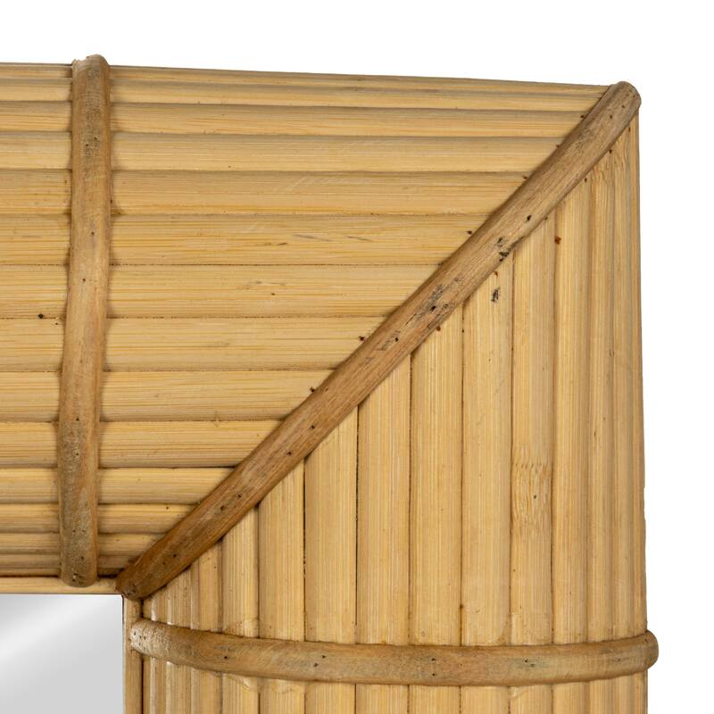 Bamboo Wall Mirror