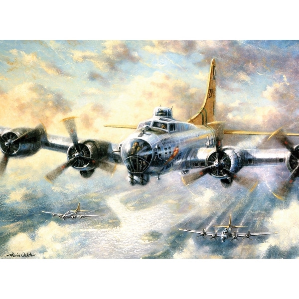 Paint By Number Kit 15.375"X11.25"-Flying Fortress