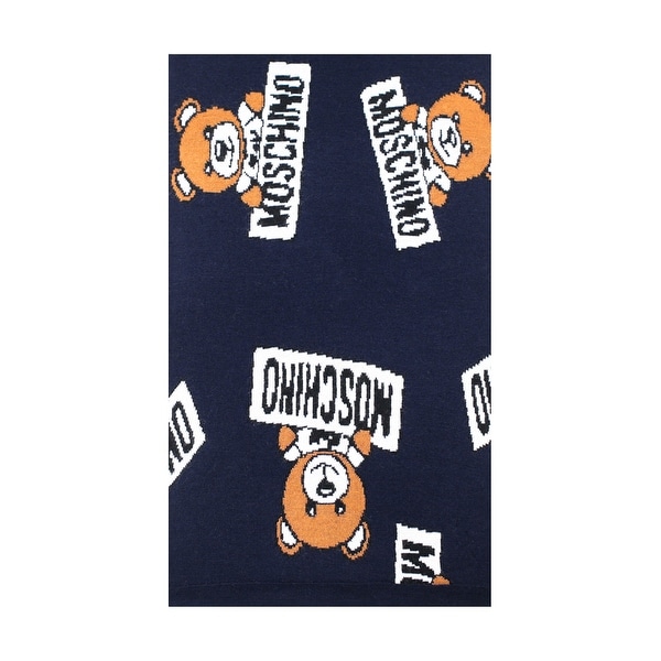 moschino teddy scarf