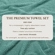 preview thumbnail 34 of 181, Linery & Co. Luxury Cotton Textured Bath Towel