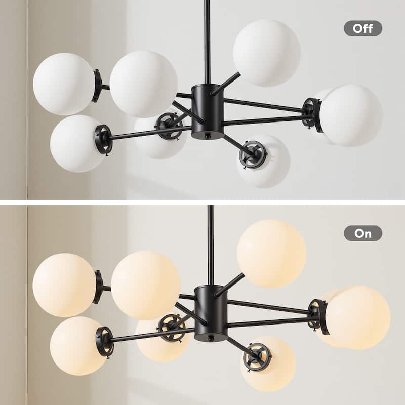 CO-Z Modern Linear Sputnik Pendant Chandelier (6/8/12 - Light)