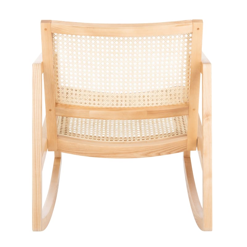 SAFAVIEH Couture Perth Rattan Rocking Chair - 22.8"x34.3"x30.5"