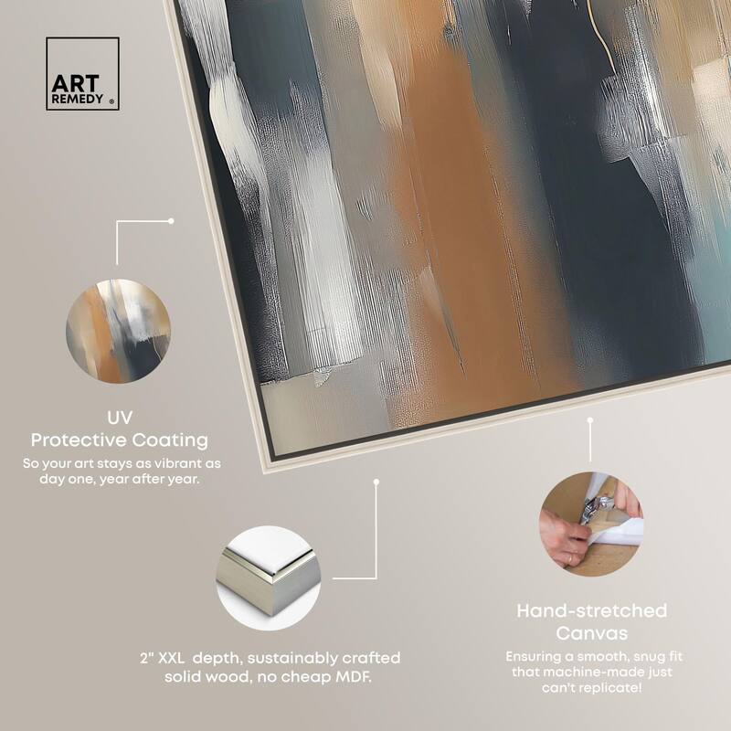 Vertical Rush Canvas Set of 2 by Art Remedy