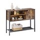 preview thumbnail 18 of 20, Kitchen Sideboard Buffet Cabinet with Adjustable Shelves Console Table