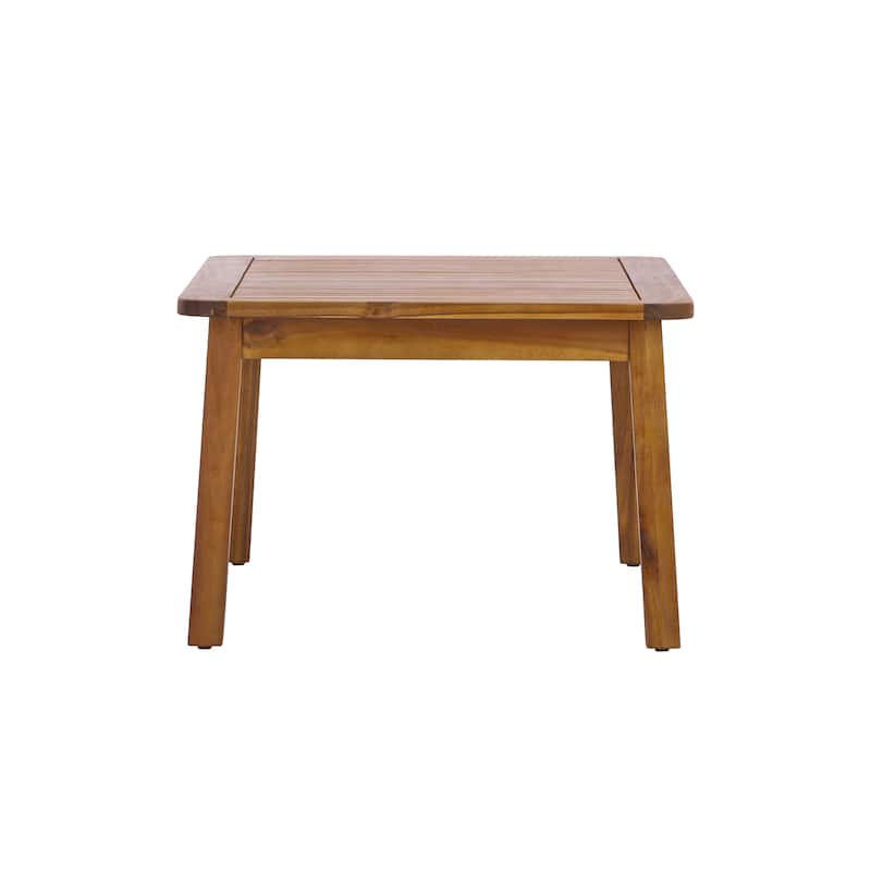 Christopher Knight Home - Solid Acacia Wood Outdoor Patio Loveseat & Coffee Table Set