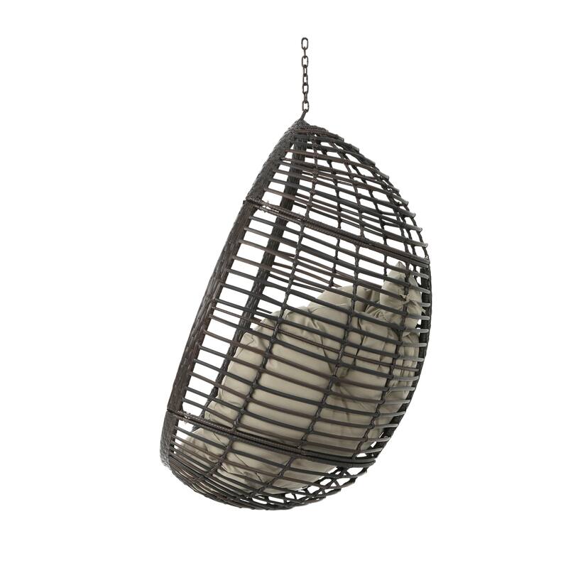 Layla Wicker Hanging Chair by Christopher Knight Home