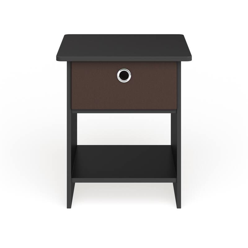 Porch & Den Cooper Square End Table/ Nightstand with Bin Drawer