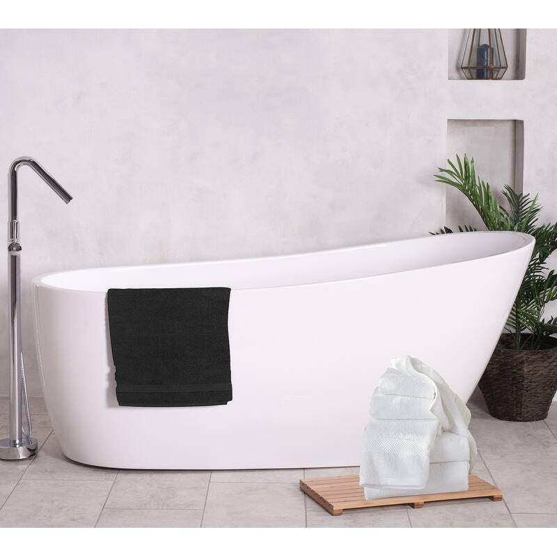 A1HC Bath Sheet 500 GSM 100% Ring Spun Cotton Low Lint, Ultra Soft, Highly Absorbent Quick Drying Bathroom Sheet Sets