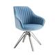 Art Leon Classical Swivel Office Accent Arm Chair with Golden Legs