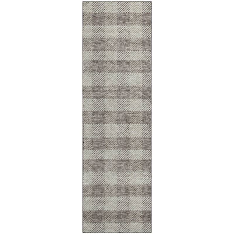 Premium Washable Super Soft Plaid Mayfield Rug
