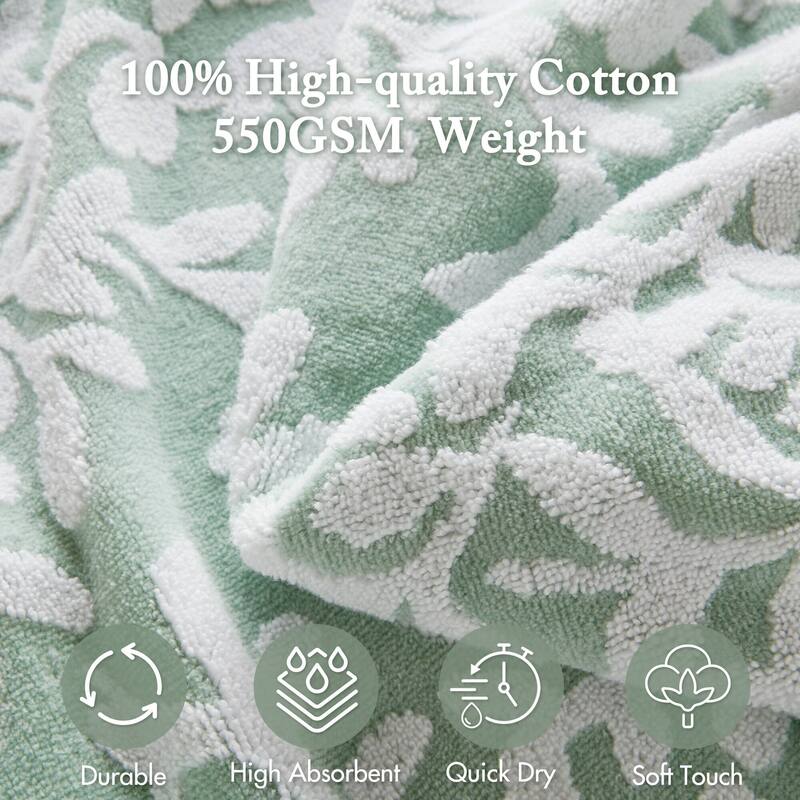 Madison Park Skyler 6 Piece Towel Set