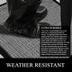 preview thumbnail 82 of 107, A1 Home Collections Polypropylene Rubber Door Mat All Weather Inside Outside Door Mat