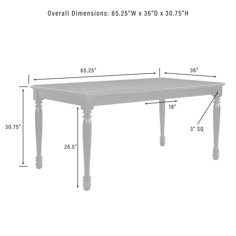 Crosley Shelby 5-Piece Dining Table Set For 4