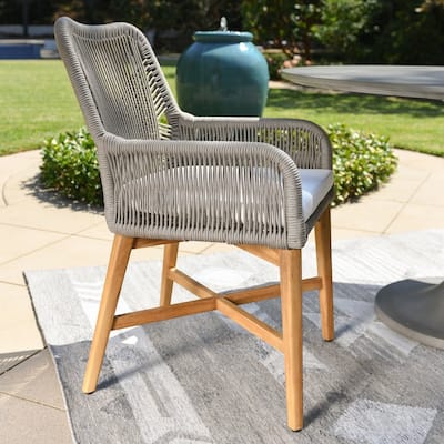 Classic Home Marley Woven Outdoor Dining Chair