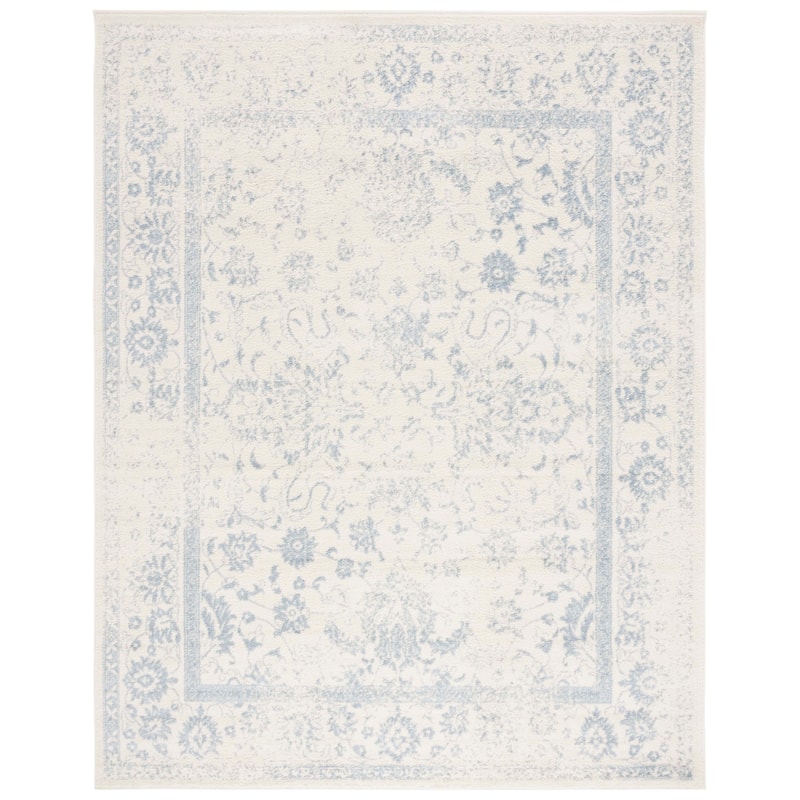 SAFAVIEH Adirondack Riin Rustic Shabby Chic Distressed Rug - 8' x 10' - Ivory/Slate