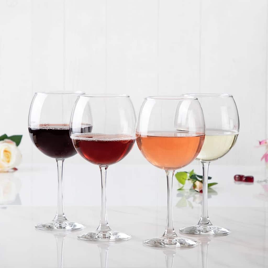 Libbey Vina Red Wine Glasses, 18.25-ounce, Set of 6 - Set of 6