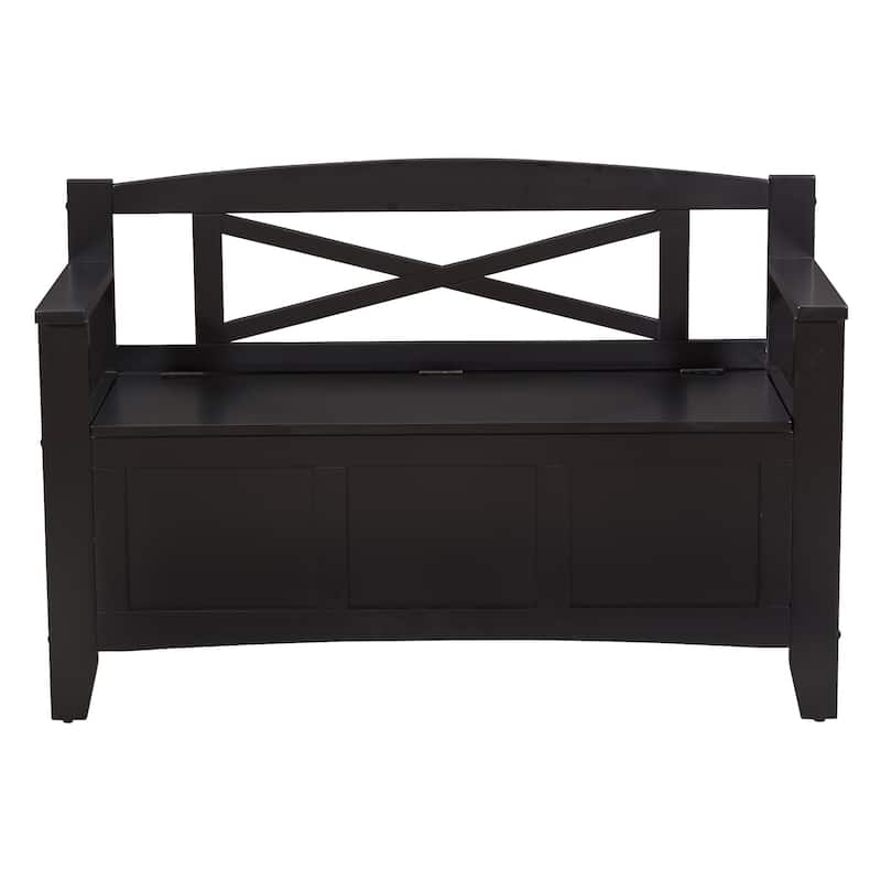 Entryway Bench with Flip Up Storage