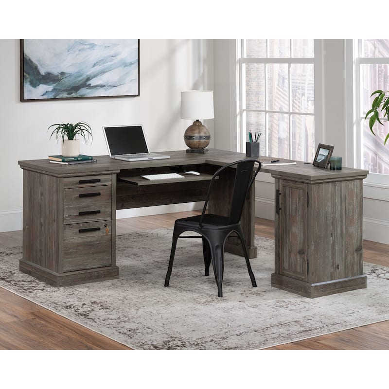 Aspen Post L-Desk 66 X 66