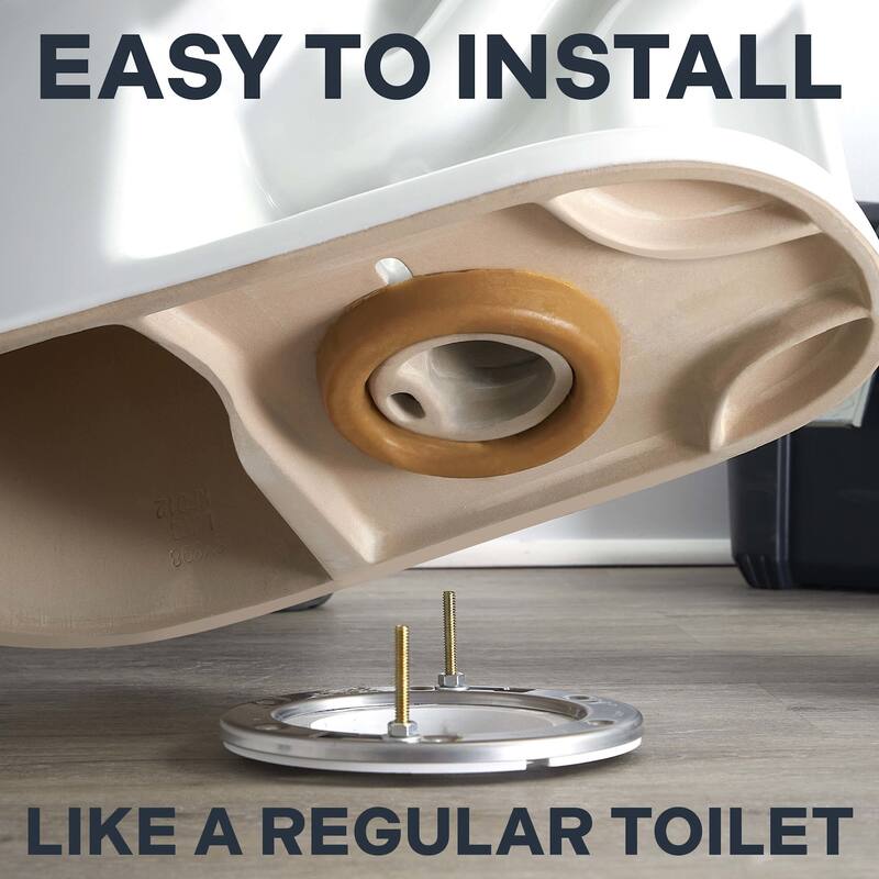 CRAFT + MAIN TL-5800AFH-R Easley Flush Guard 1.28 GPF Two Piece Round