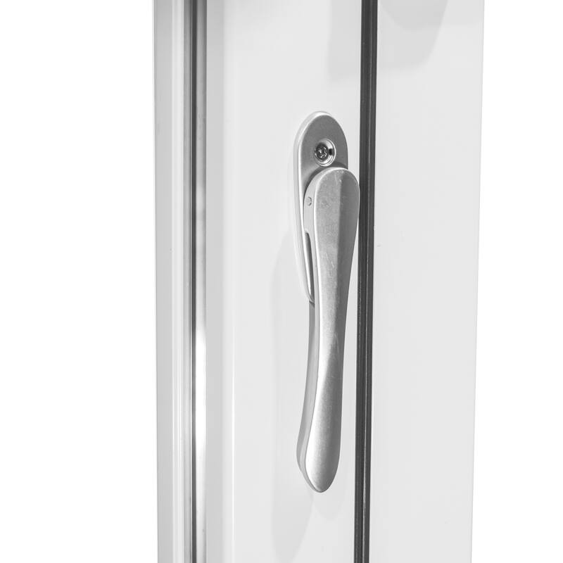 KaMic 96" x 96" 3-Panel Aluminum Patio Folding Door Right to Left-Outswing