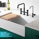 preview thumbnail 22 of 165, Kraus Urbix Industrial Solid Brass Kitchen Faucet