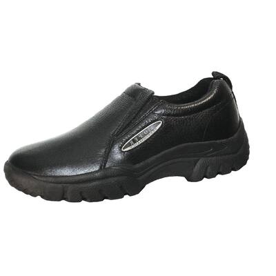 Roper Casual Shoes Mens Leather Slip On Black 09-020-0601-0208 BL