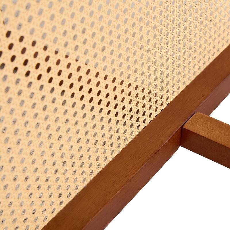 5-Piece Wooden Dining Table Set, Farmhouse Round Dining Table Set with 4 Fabric Dining Chairs for Kitchens, Small Spaces