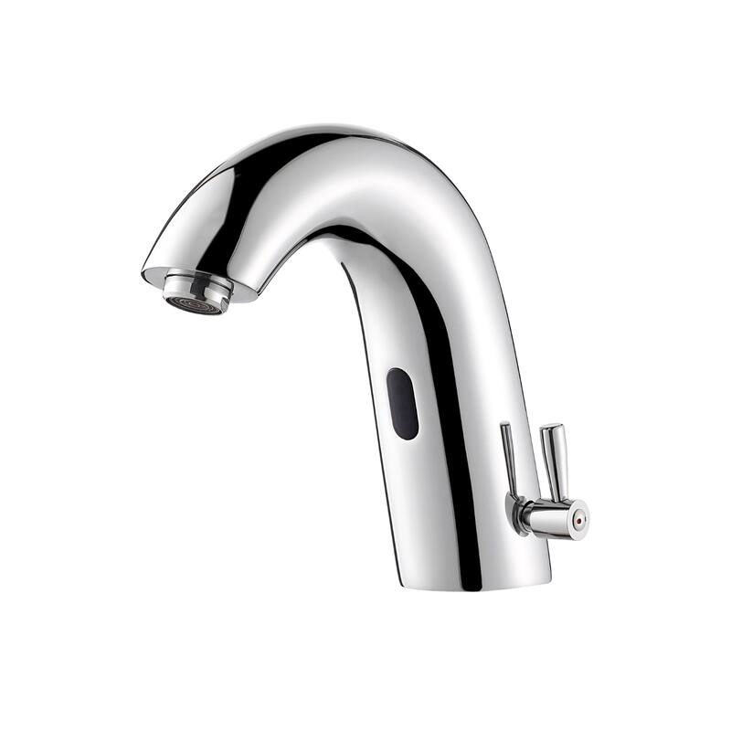 Jumilla Automatic Sensor Touchless Single-Hole Bathroom Faucet - PolishedChrome