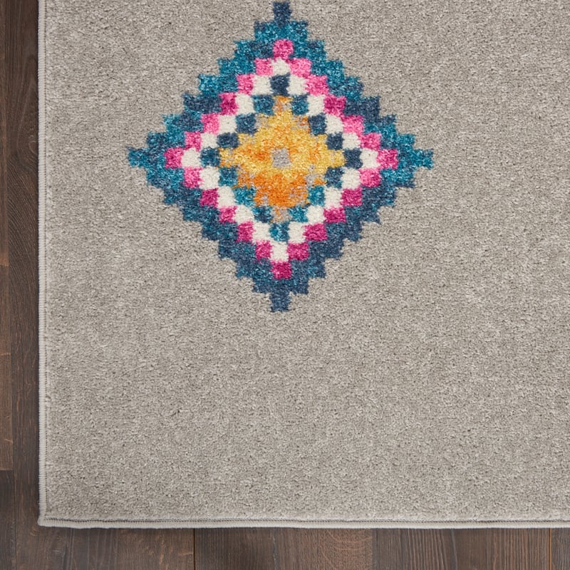 Nourison Passion Moroccan Geometric Tribal Area Rug
