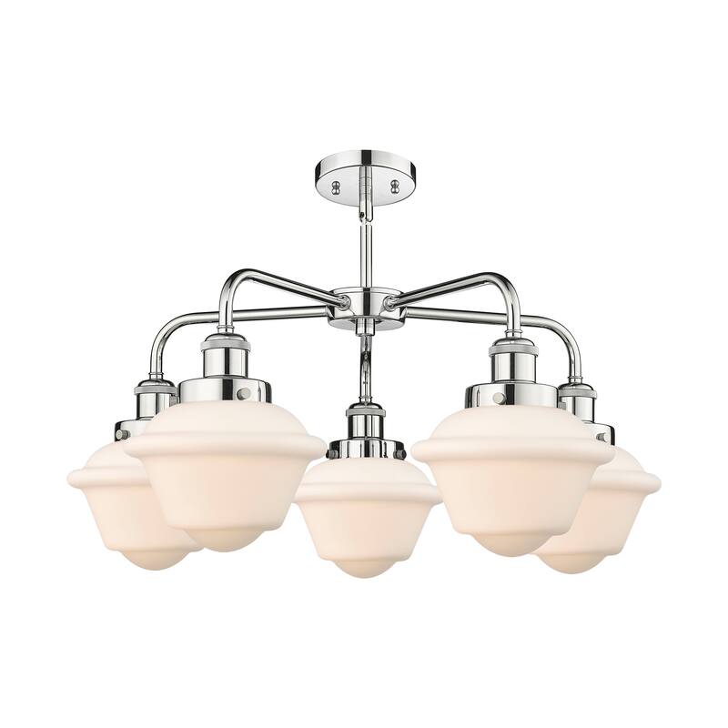 Innovations Lighting Oxford - 5 Light 25" Stem Hung Chandelier
