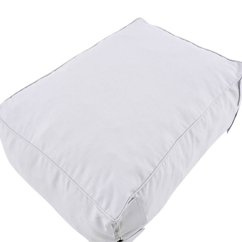 Christopher Knight Home - Outdoor Olefin Bean Bag Ottoman Modular Patio Lounge