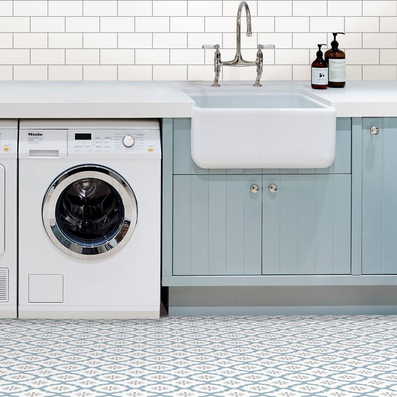 FloorPops Alfama Peel & Stick Floor Tiles