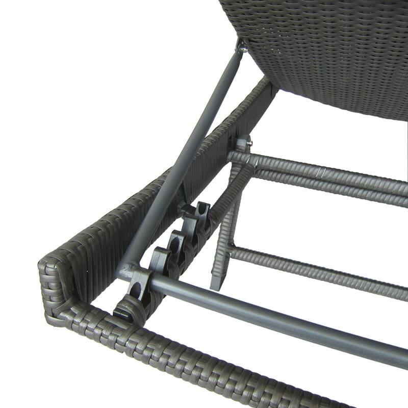 Kauai Outdoor Wicker Chaise Lounge (Set of 2) by Christopher Knight Home - N/A