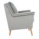 preview thumbnail 39 of 37, SAFAVIEH Astrid Mid-century Arm Chair - 28.7" x 28.4" x 33.9"
