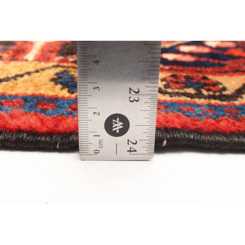 ECARPETGALLERY Hand-knotted Anatolian Dark Brown Wool Rug - 3'2 x 4'4