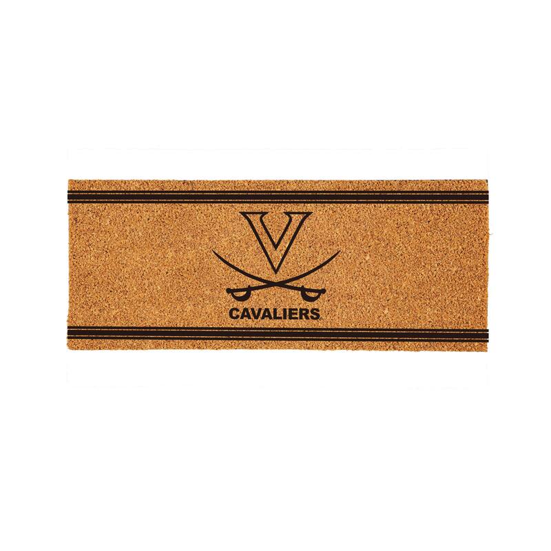 University of Virginia Monochrome Indoor/Outdoor Coir Door Mat