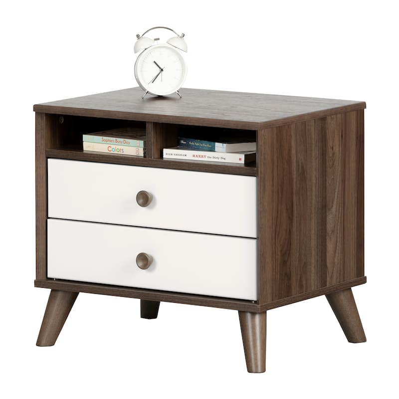 South Shore Yodi 2-Drawer Nightstand