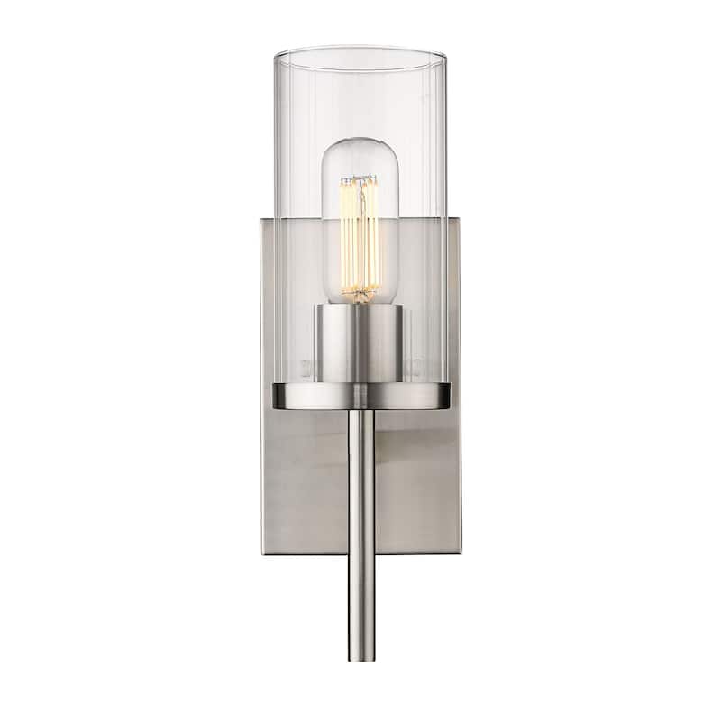 Golden Lighting Winslett 1-light Wall Sconce in Pewter