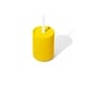 preview thumbnail 10 of 13, 5 oz Small Sippy Cup and Straw Silicone Yellow