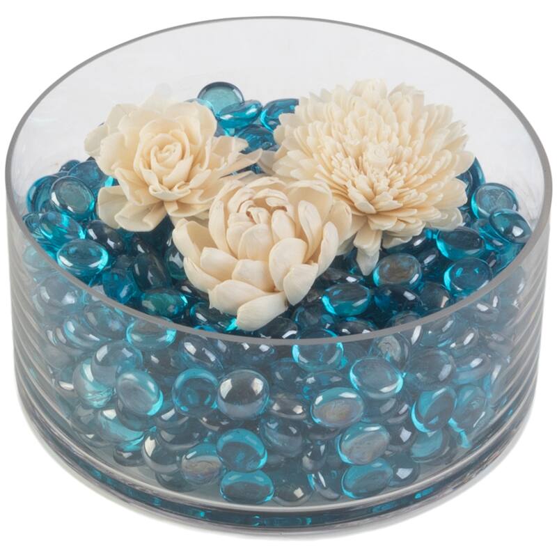 Pure Garden 10lbs Fire Pit Glass - Glass Rocks
