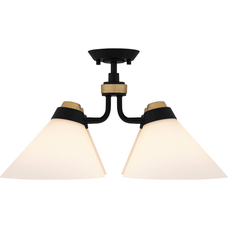Quoizel Semi-Flush Mount Four Light Semi Flush Mount