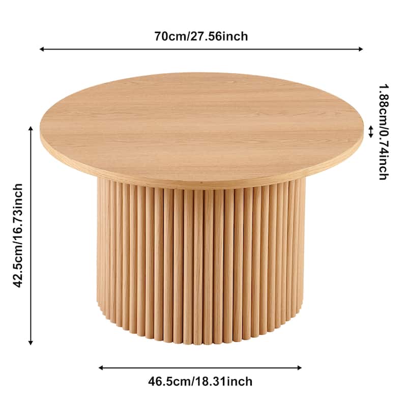 Rustic Snack Table Round Table Side Table Center Table